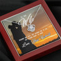 To My Wife- Always Heart To Heart Love Knot Necklace