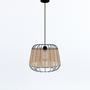 rattan Pendant Light Ceiling Lamp with LED light for living room decor Minimalist