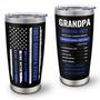 Grandpa Gifts Coffee Tumbler 20oz, Gifts For Grandpa The Man The Myth The Legend, Grandpa Birthday Gifts From Grandson Granddaughter Grandkids