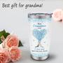 Grandma Gifts, Grandma Gift Ideas Tumbler 20oz, Best Grandma Ever Birthday Gifts, Grandmother Gift Ideas, Gigi Gift For Grandma From Grandkids