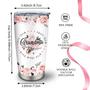Grandma Birthday Gifts, Mothers Day Gifts for Grandma Tumbler 20oz, Best Great Grandma Gifts Travel Cup, My Favourite People Calls Me Grandma