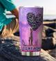 To My Mom Tumbler 20oz Stainless Steel Purple Trees Travel Coffee Mug from Son Little Boy Mother's Day Birthday Tumblers Gifts Idea for Moms Tumbler