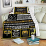 Blanket For Dispatchers 911, Police Blanket Sherpa Fleece mink Blanket, Meaningful Blanket - Gifts Her him