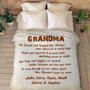 Blanket For Granny, Custom Fleece Blanket, Blanket And Throws, Grandparent's Day Gift, Gift For Nana, Grandpa, Grandma, Personalized Blanket
