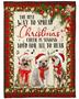 Chihuahua lover Blankets, The best way to spread Christmas blankets, Chihuahua christmas gifts, Chihuahua mom gifts, Chihuahua dad gifts