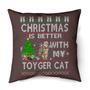 Christmas is better with my Toyger Cat