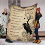 Counting Crows Blanket, Crows Blanket, Memorial Blanket, Family Blanket, Christmas Blanket, Blanket For Gifts