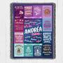 Custom Name It's A Thing You Woudn't Understand Born To Be Awesome| Fleece Sherpa Woven Blankets| Birthday Gifts For Him/Her,Christmas Gifts