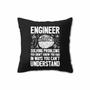 Engineer Proud Job Pillow Case