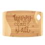 Happy Fall Y'All Bamboo Cutting Board Engraved Wood Autumn Thanksgiving October Halloween Home Kitchen Decor Table Serving Tray Charcuterie