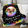 LGBT Photo Blanket For Lesbian/Gay, Customized Gift For LGBT Couples, Pride Month Gift, Fleece Blanket And Throws, Lesbian/Gay Gift