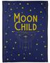 Moon Child Blanket| Fleece Sherpa Woven Blankets| Horoscope Astrology Gift- Custom Birthday Gifts