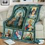 Mother Maria And Baby Jesus Blanket, Special Blanket, Anniversary Gift, Christmas Memorial Blanket Gift Friends and Family Gift