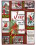 Personalized Those We Love Don't Go Away Cardinal Bird| Fleece Sherpa Woven Blankets| Christmas Gift Ideas