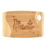 The Grillfather Cutting Board Bamboo Wood Birthday Christmas Gift for Men Dad Grandpa Husband Father Who Loves to Grill BBQ Barbecue Cook