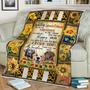 To My Beautiful Labrador Retriever Blanket - Gift for Dog Lover Blanket, Sherpa Fleece mink Blanket, Adult Kid Blanket - Gifts Her Him