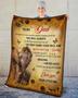 To my dad Blanket,dad and little girl blankets,Custom Fleece Sherpa Blankets,Christmas blanket Gifts,size 30"x40", 50"x60, 60"x80"