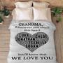 Whenever You Touch This Heart You Will Know We Love You Customized Blanket, Grandparent's Day Gift, Fleece Blanket And Throws, Custom Gift