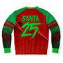 Braaap 25 Motorcross Santa Ugly Christmas Sweater