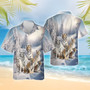 Tiger Hawaiian Shirt for Men - Wild Animal Mens Button Down Shirt, Mens Hawaiian Shirts Short Sleeve