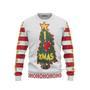 3D Grinch I Love Christmas Ugly Sweater