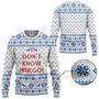 3D I Dont Know Margo National Lampoons Christmas Ugly Sweater