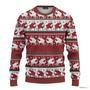 3D Red Reindeer Christmas Ugly Sweater - Best Gift For Christmas