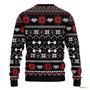 Animal Brodolf The Red Nose Gainzdeer Gym Ugly Christmas Sweater