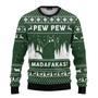 Animal Cat Pew Pew Madafakas Ugly Christmas Sweater