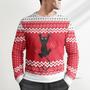 Animal Funny Dark Cat Ugly Christmas Sweater