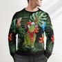 Animal Funny Parrot Tropical Ugly Christmas Sweater