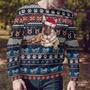 Animal German Shepherd Dog Ugly Christmas Sweater