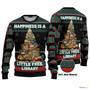 Animal Read A Book Ugly Christmas Sweater