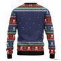 Animal Santa Skull Ugly Christmas Sweater