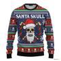 Animal Santa Skull Ugly Christmas Sweater