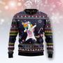 Animal Unicorn Dab Ugly Christmas Sweater