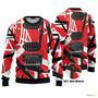 Animal Van Halen Guitar Ugly Christmas Sweater