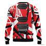 Animal Van Halen Guitar Ugly Christmas Sweater