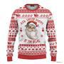 Ask Your Mom If Im Real Santa Claus Ugly Christmas Sweater