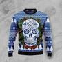 Awesome Sugar Skull Ugly Christmas Sweater For Men & Women