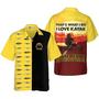 Bigfoot Hawaiian Shirt, Dawn Palette Black And Yellow Kayaking, Love Kayak & Hate People, Summer Aloha Shirt For Men Women, Gift For Friend, Team