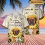 Boxer Hawaiian Shirt Custom Name, Dog Sunflower Personalized Aloha Hawaiian Shirt - Perfect Gift For Dog Lovers, Dog Mom, Mother's Day