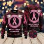 Breast Cancer Awareness Ugly Christmas Sweater For Men & Women