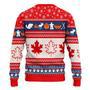 Christmas Canada Maple Leaf Ugly Christmas Sweater