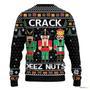 Crack Deez Nuts Nutcracker Ugly Christmas Sweater