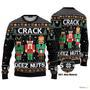 Crack Deez Nuts Nutcracker Ugly Christmas Sweater