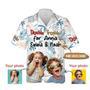 Custom Aloha Hawaii Shirt - Custom Photo Double Trouble Personalized Hawaiian Shirt For Summer - Perfect Gift For Friend, Family