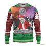 Custom Cosplay DJ Santa Ugly Sweater - Best Gift For Christmas