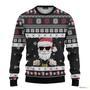 Custom Cosplay Santa Hoho Black Ugly Sweater Best Gift For Christmas