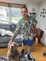 Custom Dog Face Hawaiian Shirt - Leaves & Flowers Pattern Mint Color Aloha Shirt - Personalized Hawaiian Shirt For Men & Women, Dog Lovers